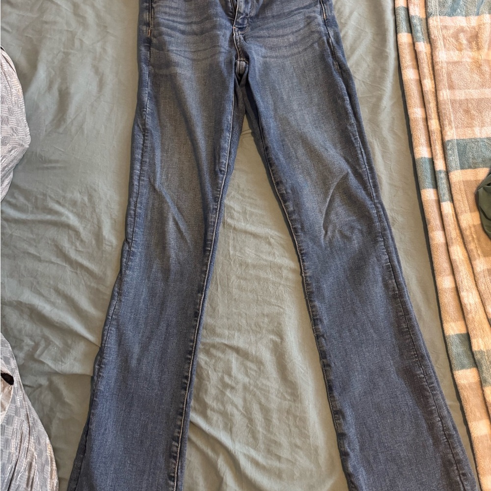 American Eagle Outfitters Dark Blue Boot Cut Jeans
